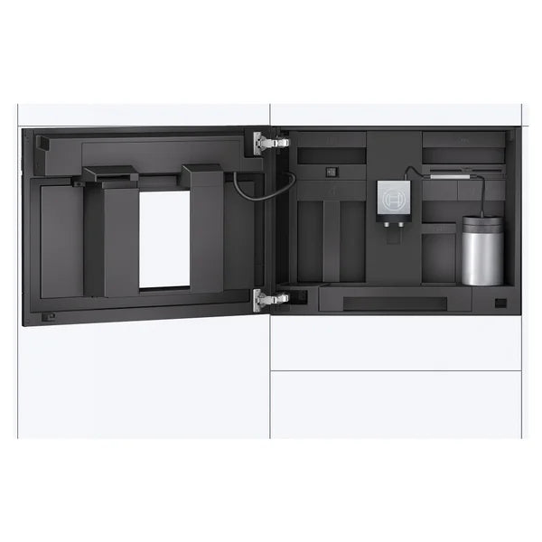 Bosch 800 Series 24 in. Stainless Steel Electric Built-in Coffee Machine with Home Connect
