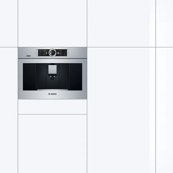 Bosch 800 Series 24 in. Stainless Steel Electric Built-in Coffee Machine with Home Connect