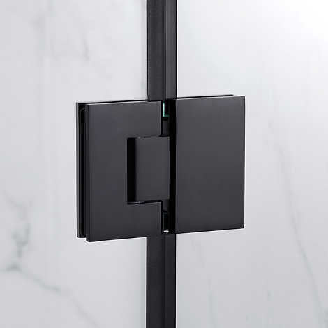 OVE Nicole 42 in. Corner Shower Enclosure with Base
