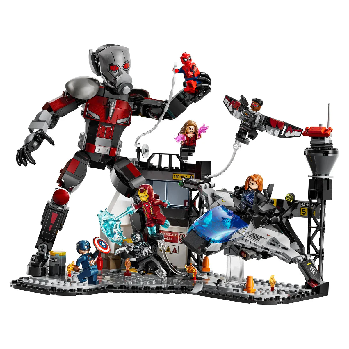 LEGO Marvel Captain America Civil War Action Battle Building Toy Set