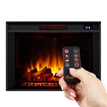 Real Flame Centennial Grand Electric Fireplace, White