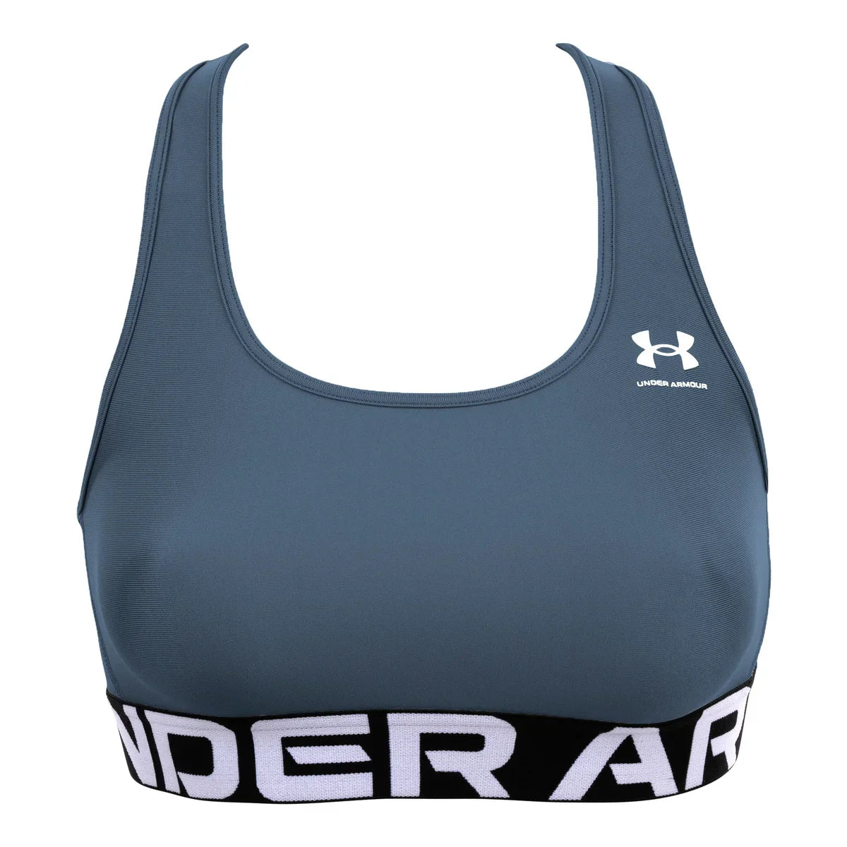 Under Armour Women's HeatGear Mid Branded Sports Bra