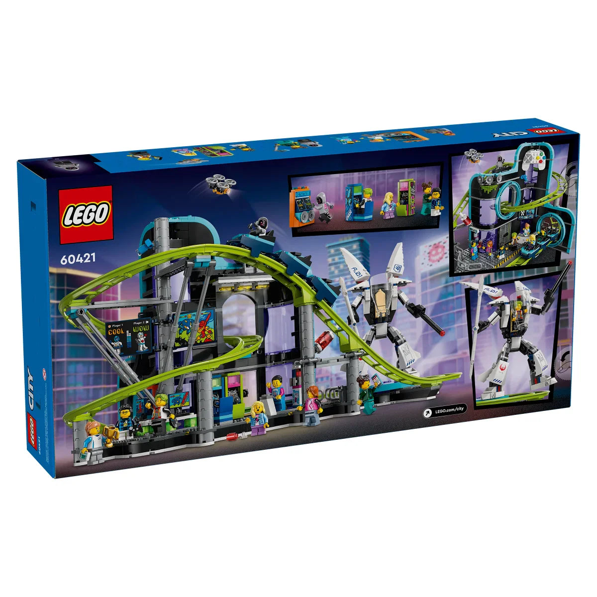 LEGO City Robot World Roller-Coaster Park