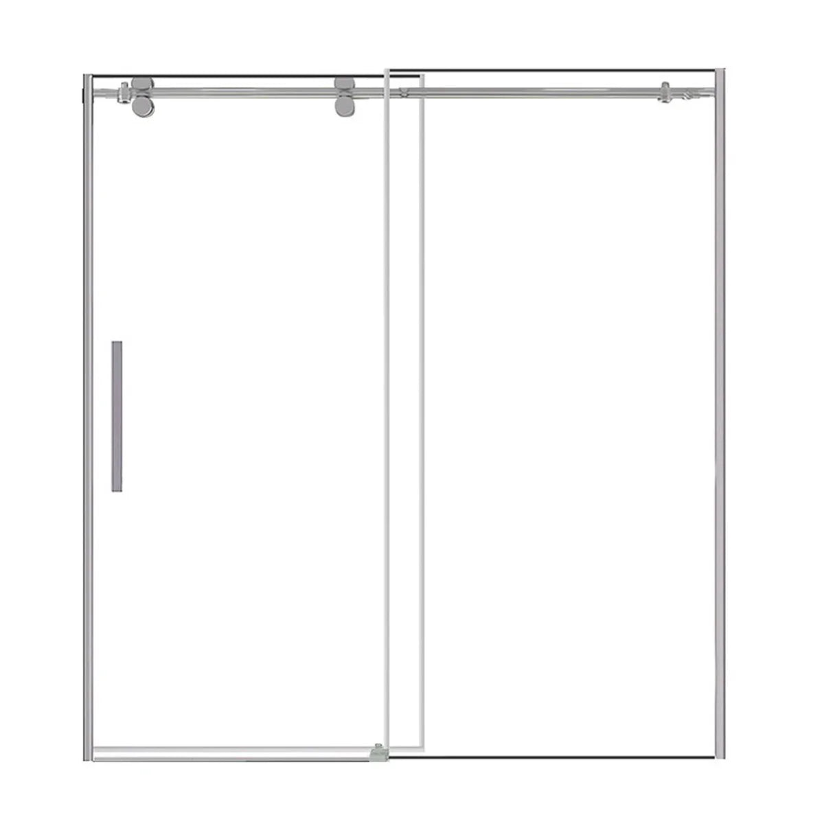 Appollo Cameron 32 in. × 60 in. Skirted Bathtub with Shower Doors and Wall Kit, Right Drain