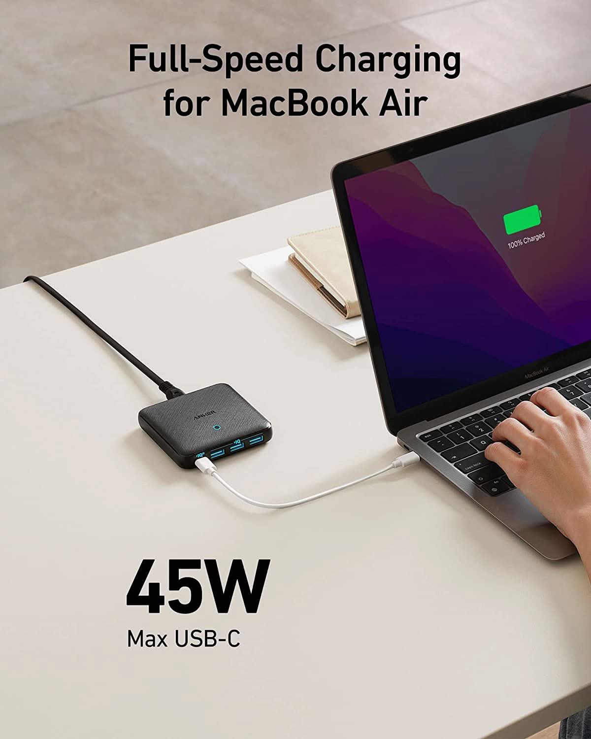 Anker 543 Charger 4 Port (65W)