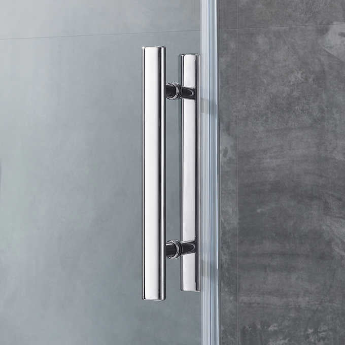 OVE Kelsey 48 in. x 32 in. Corner Shower Kit with Base