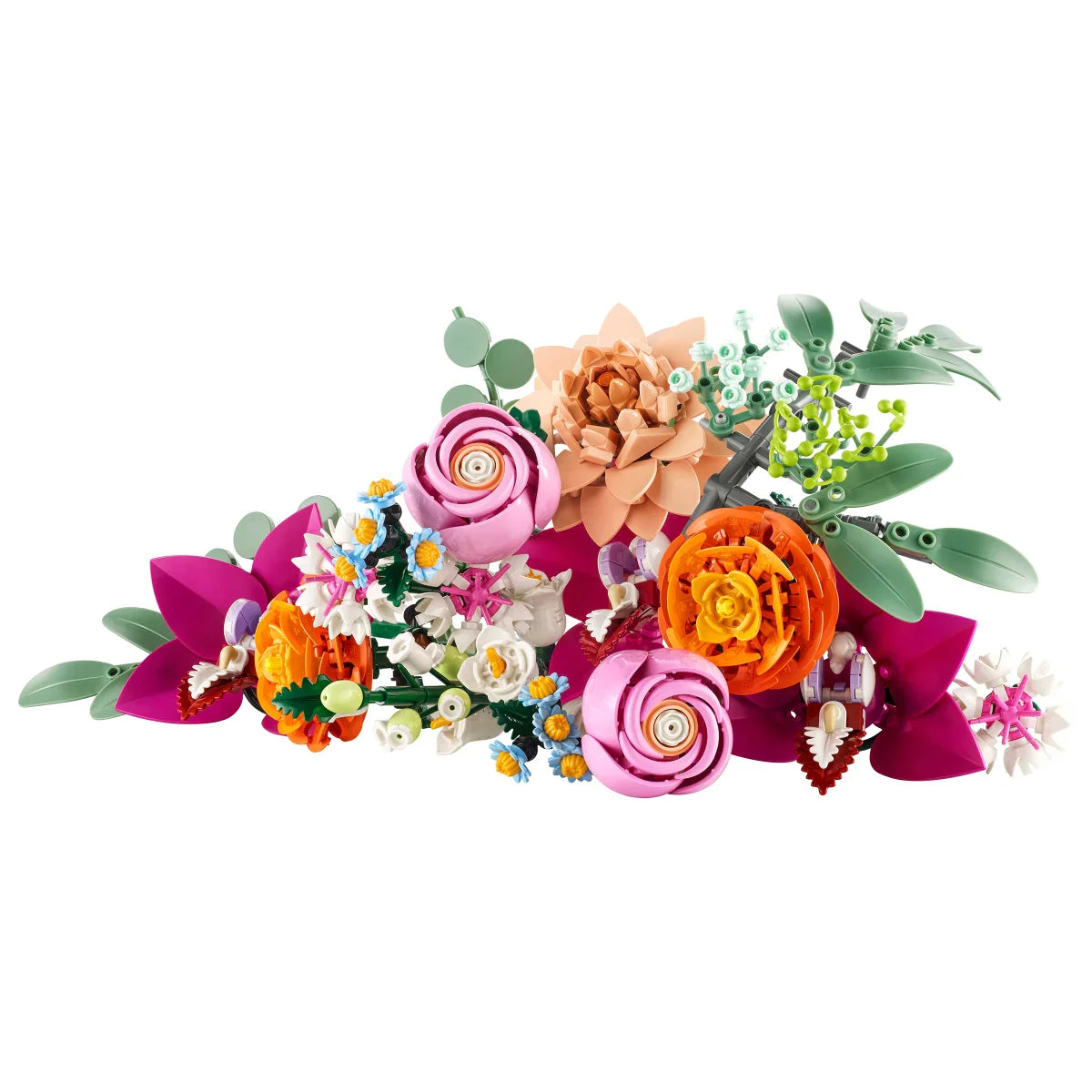 LEGO Botanicals Pretty Pink Flower Bouquet Floral Decor