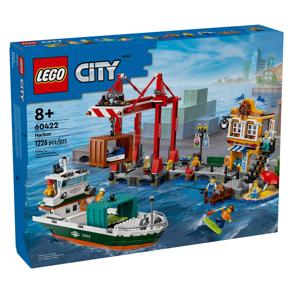 LEGO City Seaside Harbor with Cargo Ship