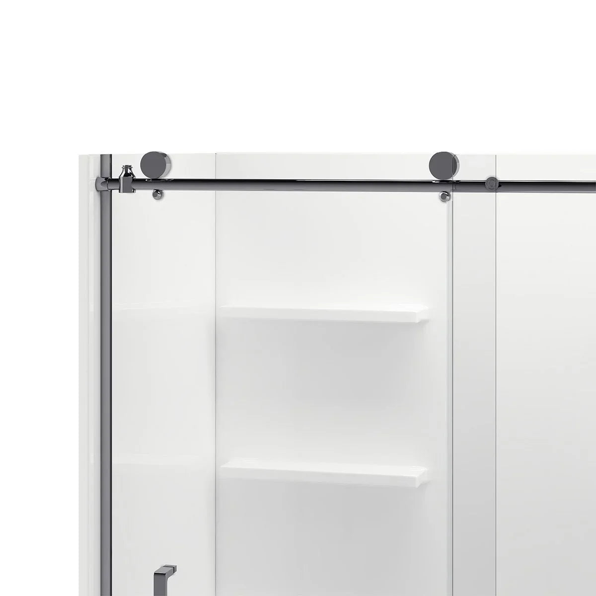 Appollo Cameron 32 in. × 60 in. Skirted Bathtub with Shower Doors and Wall Kit, Right Drain