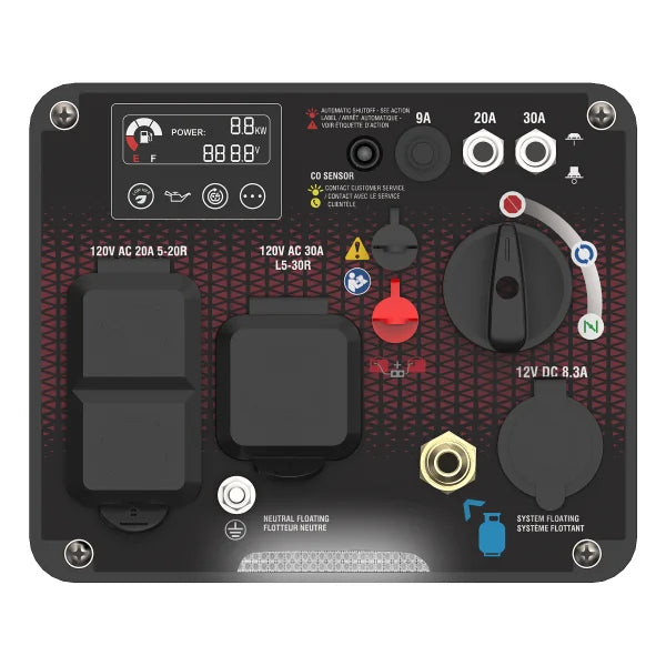 A-iPower 3450W Running / 4300W Peak Dual Fuel Inverter