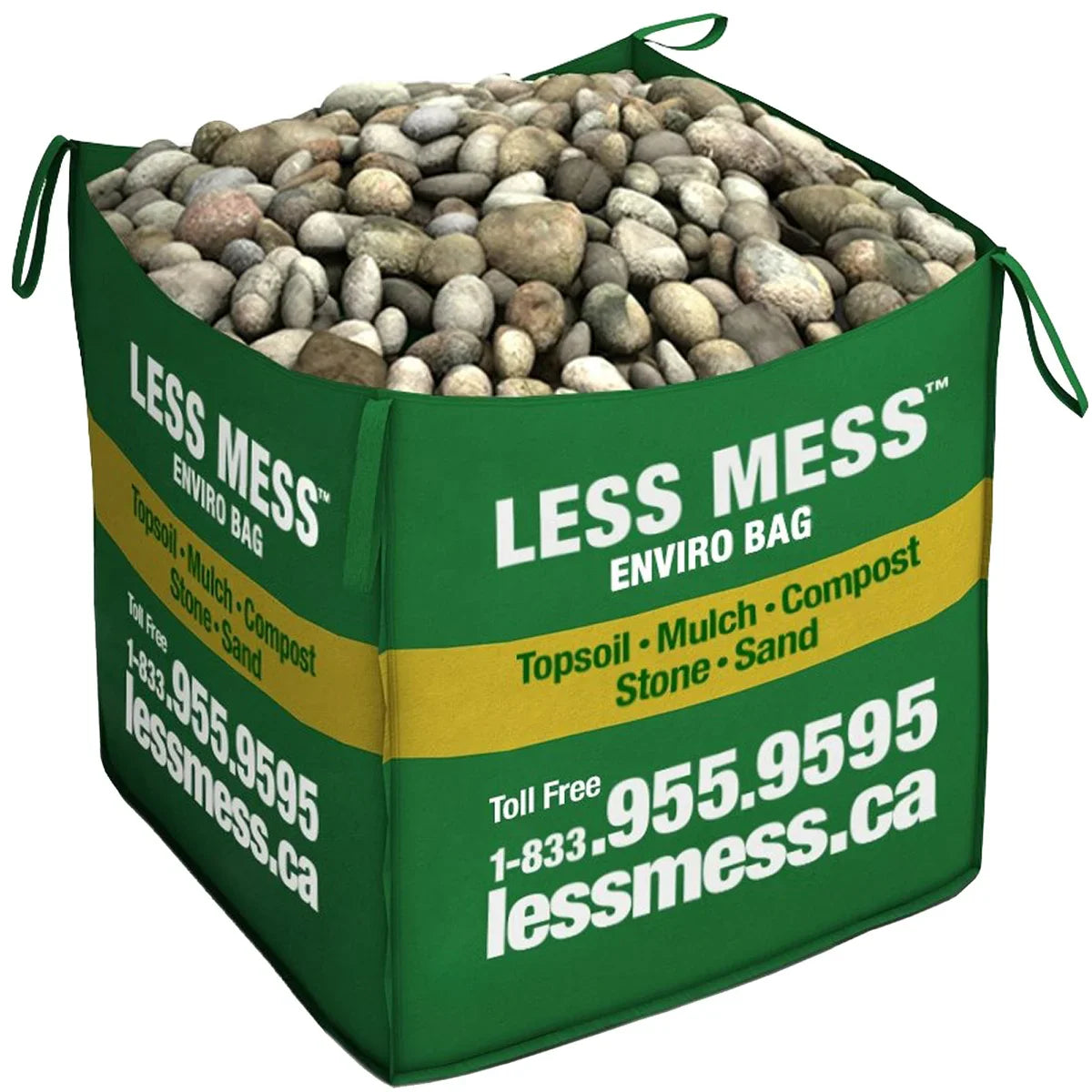 Less Mess River Stone