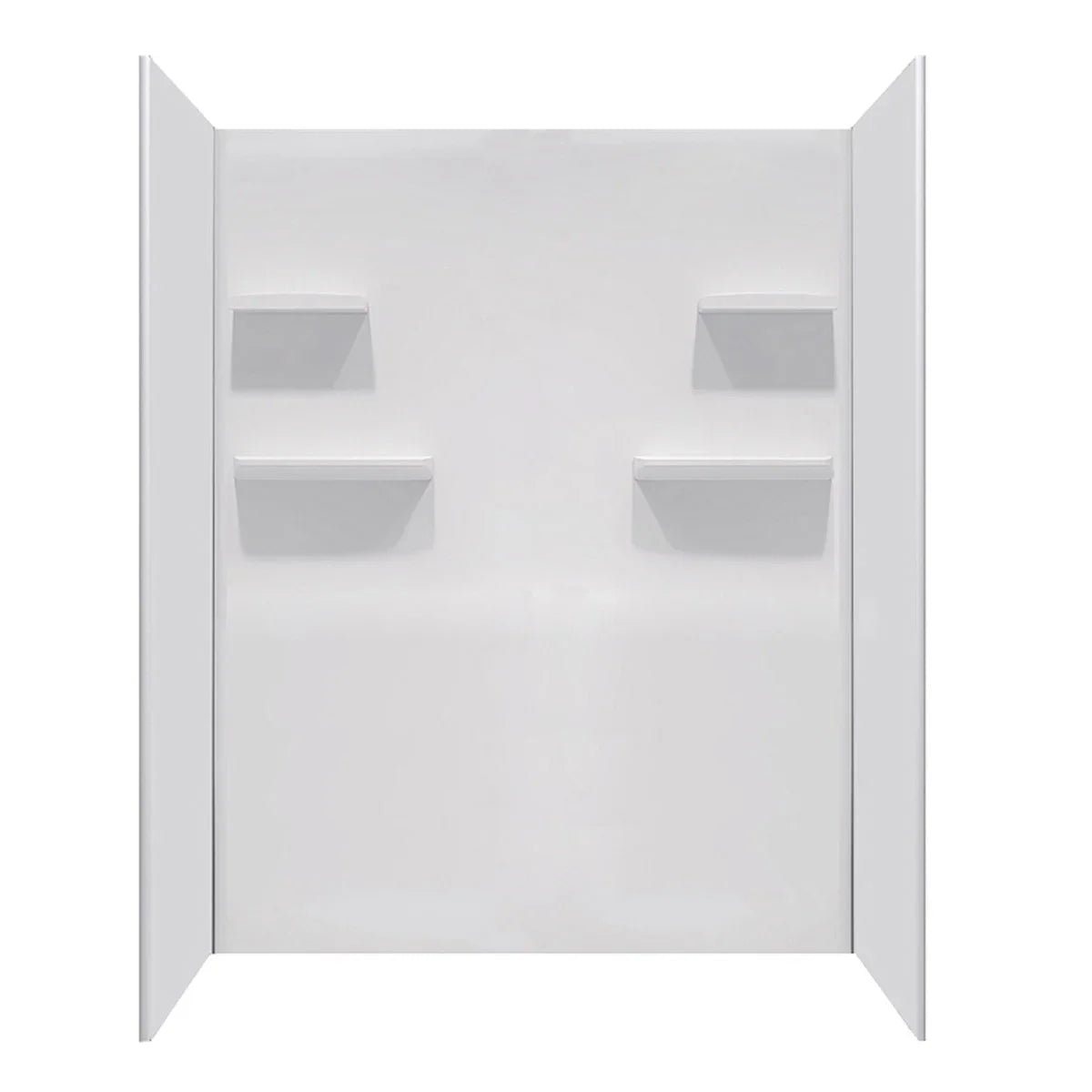 Appollo Cameron 32 in. × 60 in. Skirted Bathtub with Shower Doors and Wall Kit, Right Drain