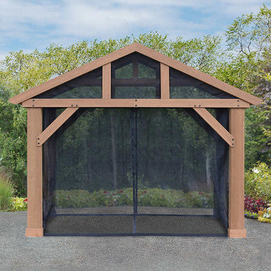 Yardistry 14 ft. x 12 ft. Mosquito Mesh Kit for Pavilion