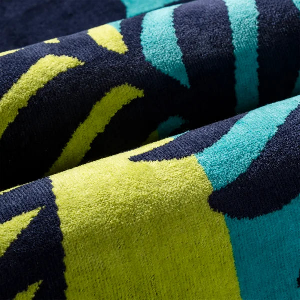 Rainbow & Tropical Toucan Jacquard Beach Towel 2-pack