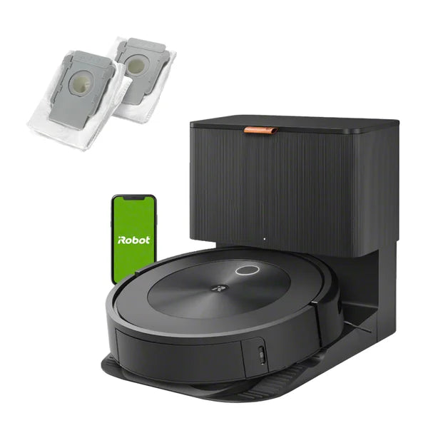 iRobot Roomba j8+ Robot Vacuum + Bonus 2 Dirt Disposal Bags