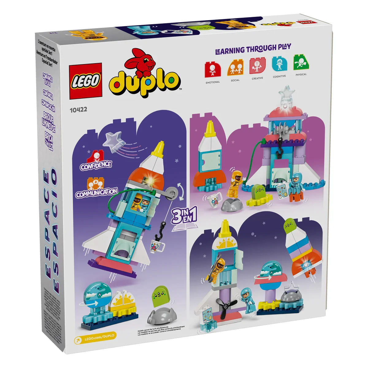 LEGO DUPLO 3-in-1 Space Shuttle Adventure