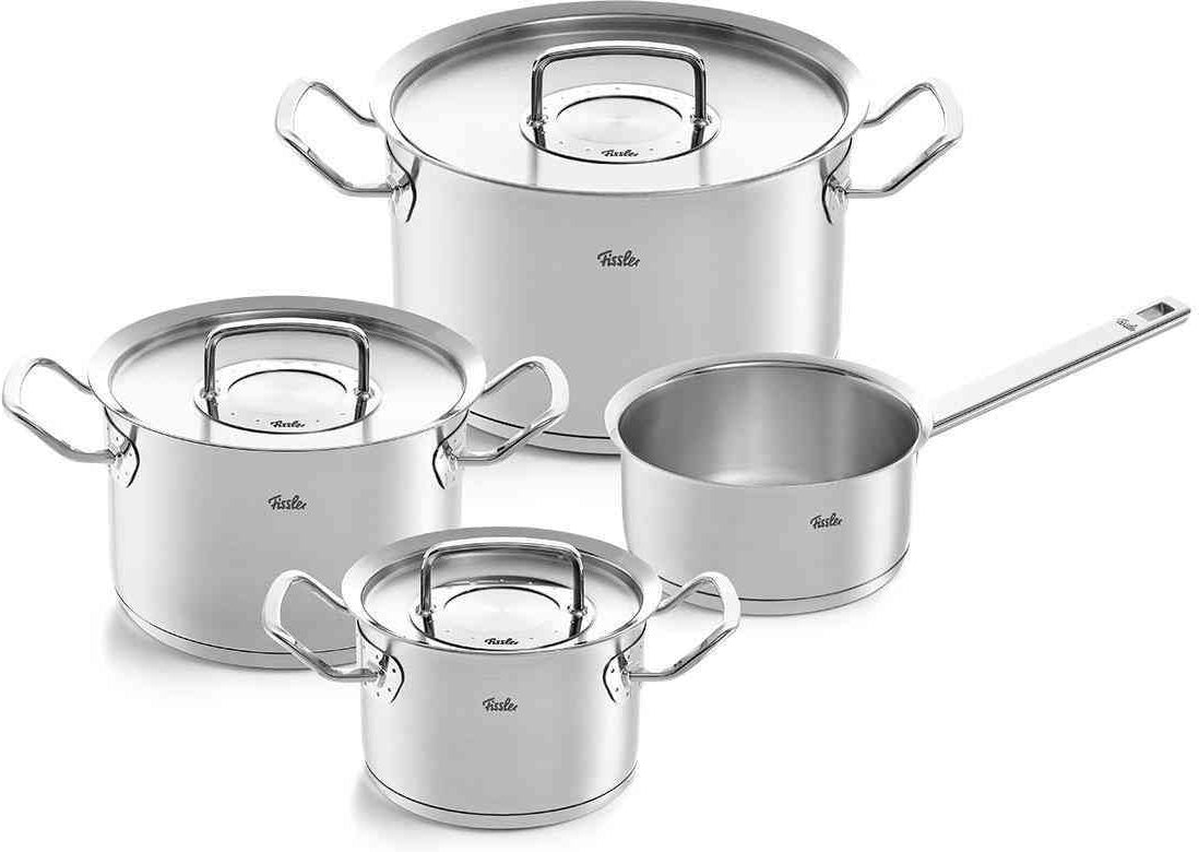 Fissler Original-Profi Collection Stainless Steel Cookware Set, 7-piece