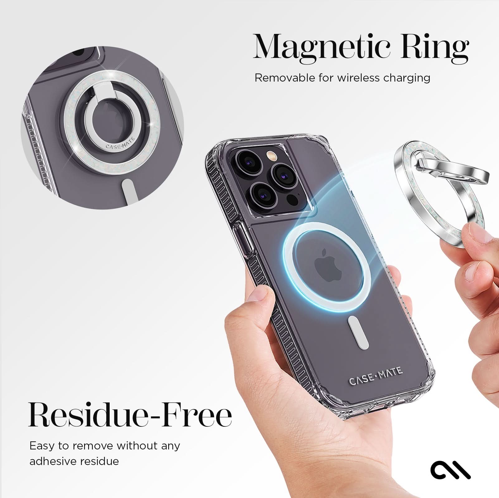 MagSafe Ring 2 Pack (Twinkle Diamond, Mother of Pearl)