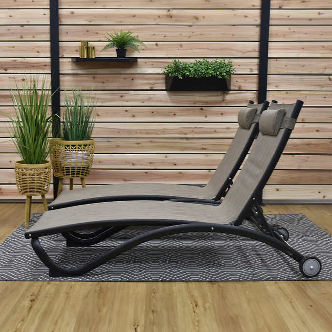 Glendale 4-position Loungers 2-Pack