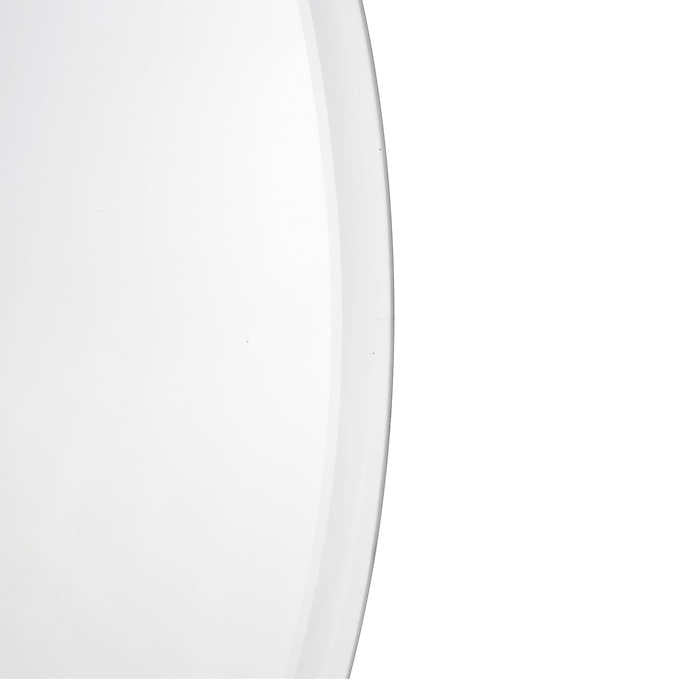 Roxy Classic Round Mirror with Beveled Edge