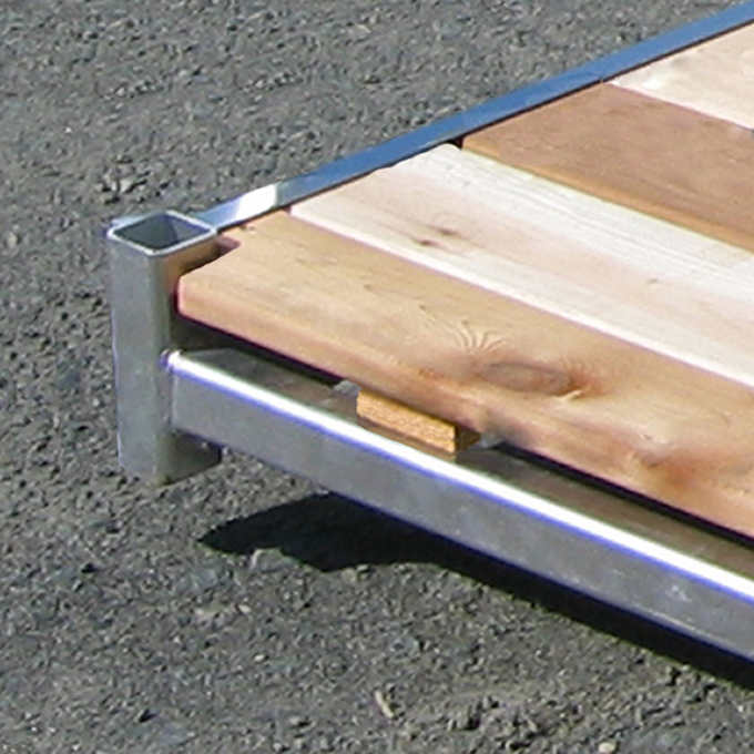 Cedar Decking Kit for Multinautic Aluminium Docks