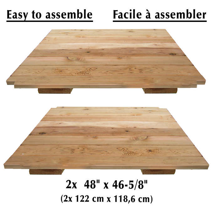 Cedar Decking Kit for Multinautic Aluminium Docks
