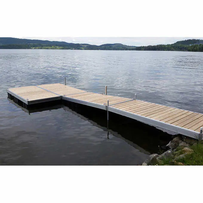 Multinautic QPF-500 1.52 m × 3 m (5 ft. × 10 ft.) Aluminum Dock Section Kit