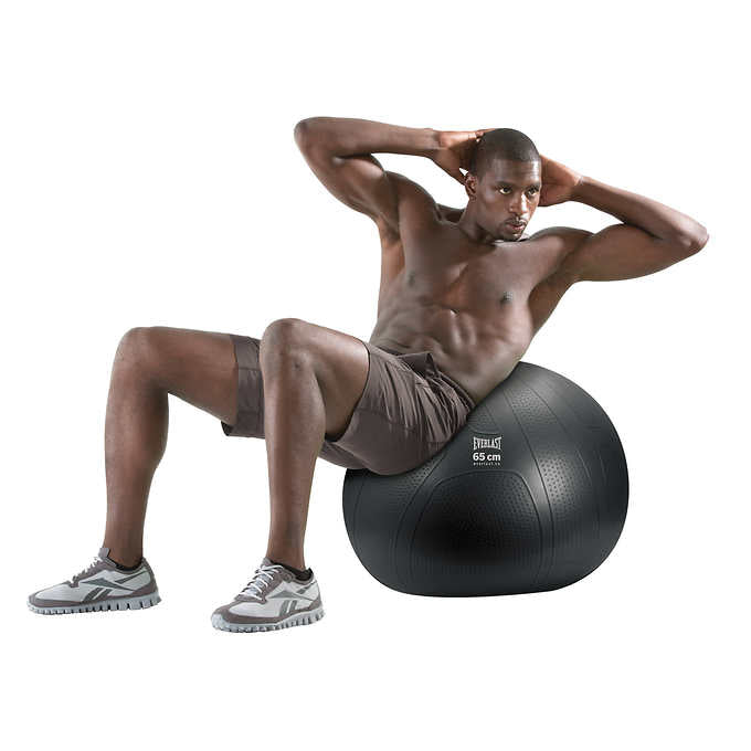 Everlast Exercise Ball and Stretch Bands Kit