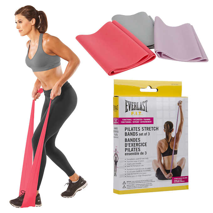 Everlast Exercise Ball and Stretch Bands Kit
