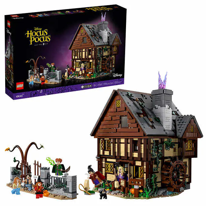 LEGO Ideas Disney Hocus Pocus: Sanderson Sisters' Enchanted Cottage