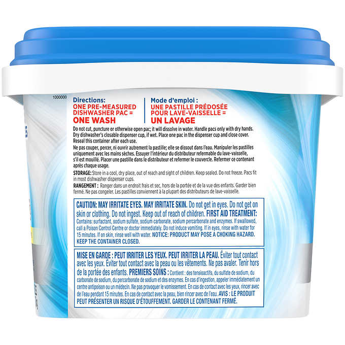 Kirkland Signature Premium Performance Ultra Shine Automatic Dishwasher Detergent 115 Count