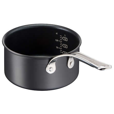 Jamie Oliver Hard Anodized Cookware Set, 9-piece