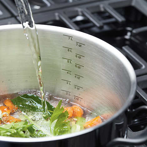 5-Ply Clad Stainless Steel Cookware Set, 10-piece