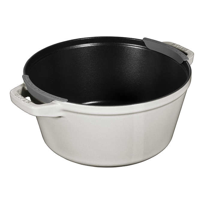 Stackable Cast Iron Dutch Oven Set, Small, 3-piece