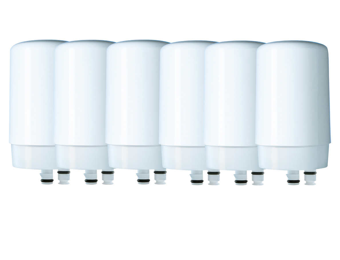 On Tap Faucet Water Filter System Filters, 6-pack