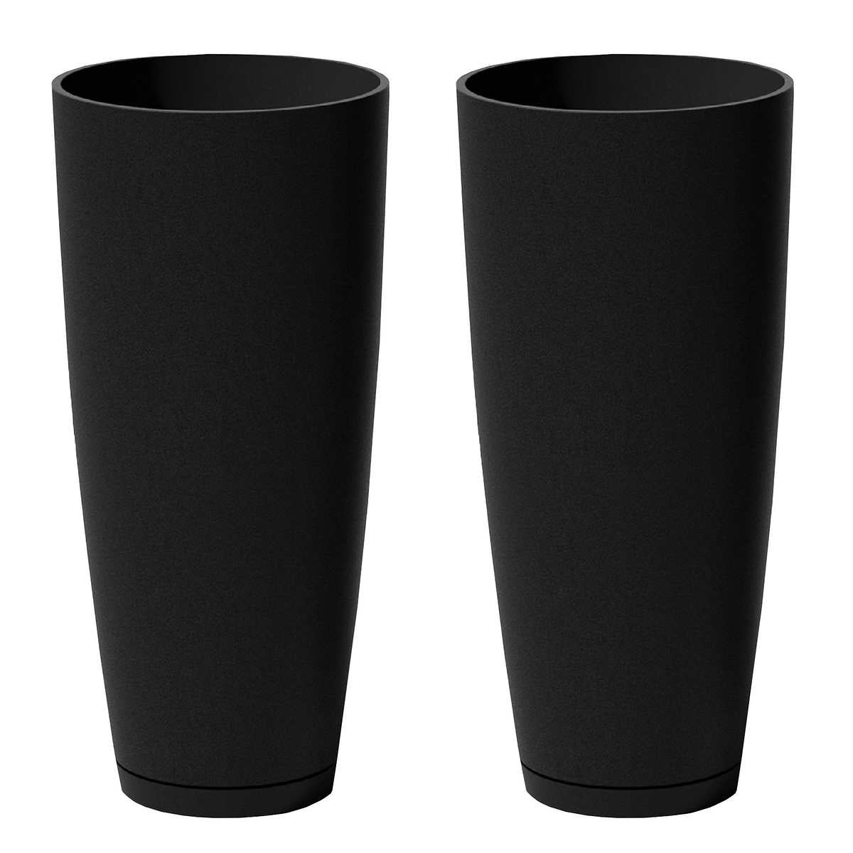 Veradek 28 in. Round Planter, 2 Pack