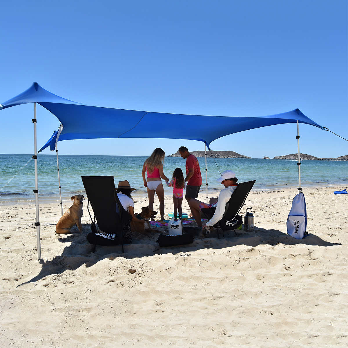 Nomad 4 Post Versatile Sun Shelter