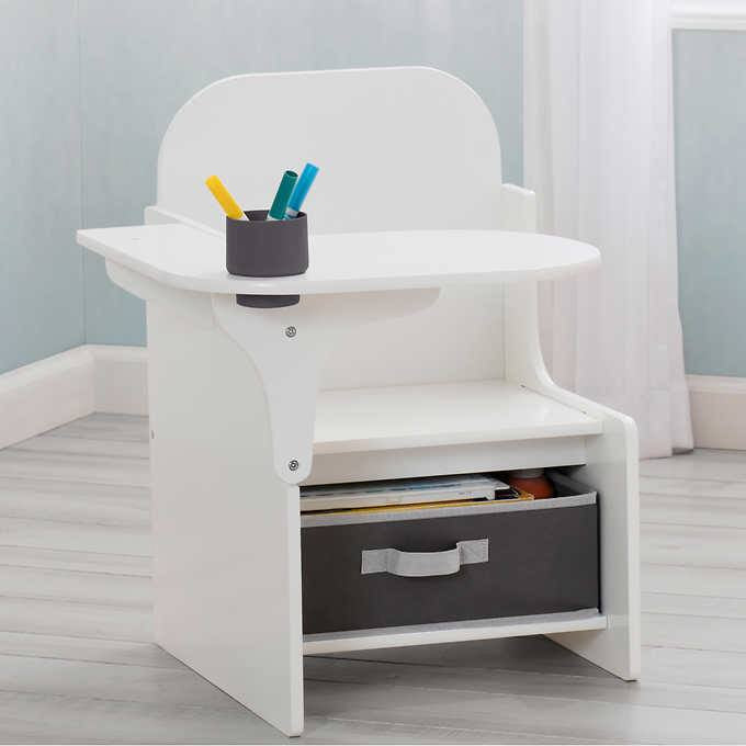 Delta Children MySize Chair Desk With Storage Bin