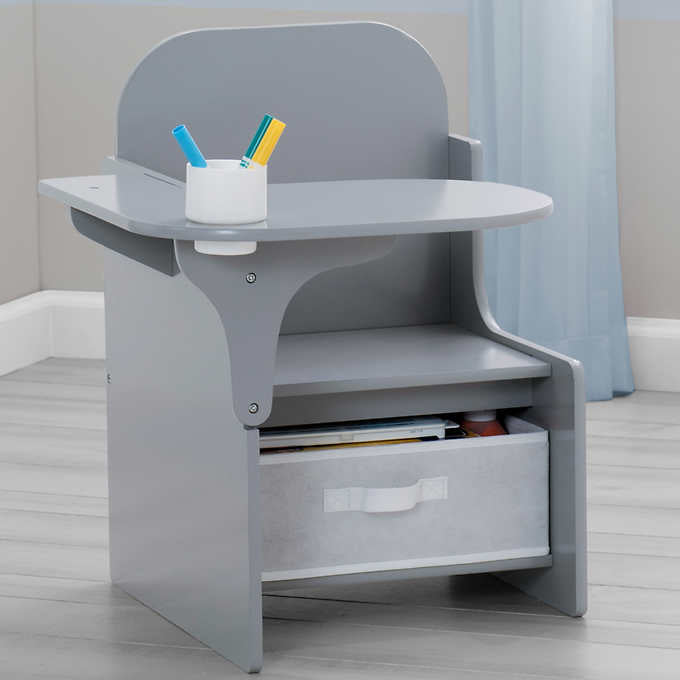 Delta Children MySize Chair Desk With Storage Bin