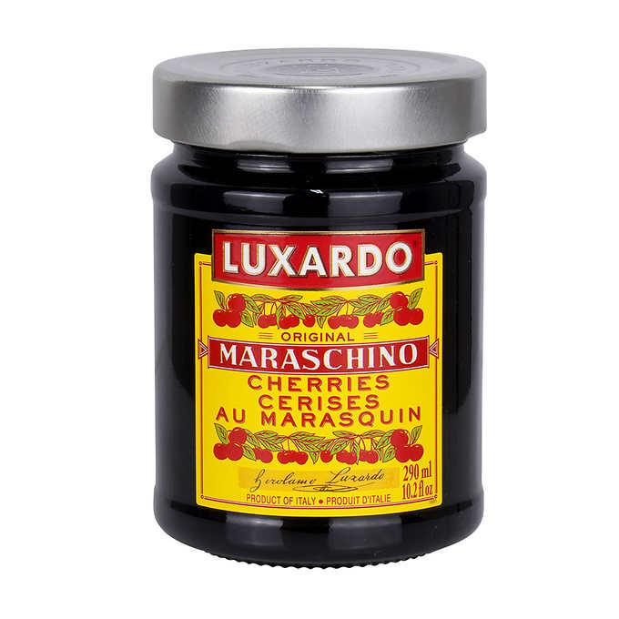 Luxardo Gourmet Maraschino Cherries, 2 × 290 mL