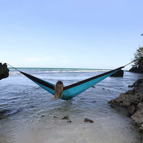 Vivere Double Parachute Hammock and Ultra-lite Tree Straps