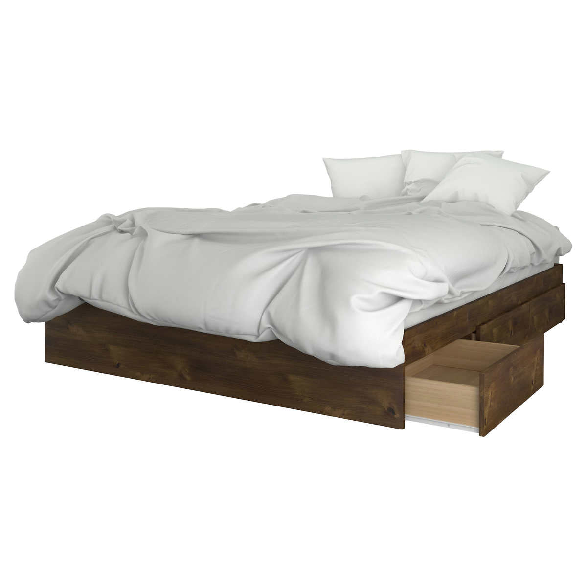 Rubicon 2-piece Rustic Queen Storage Bedroom Set
