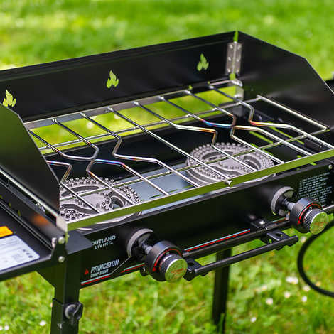 Outland Living Princeton 2 Burner Stove: Portable Outdoor Cooking Stove