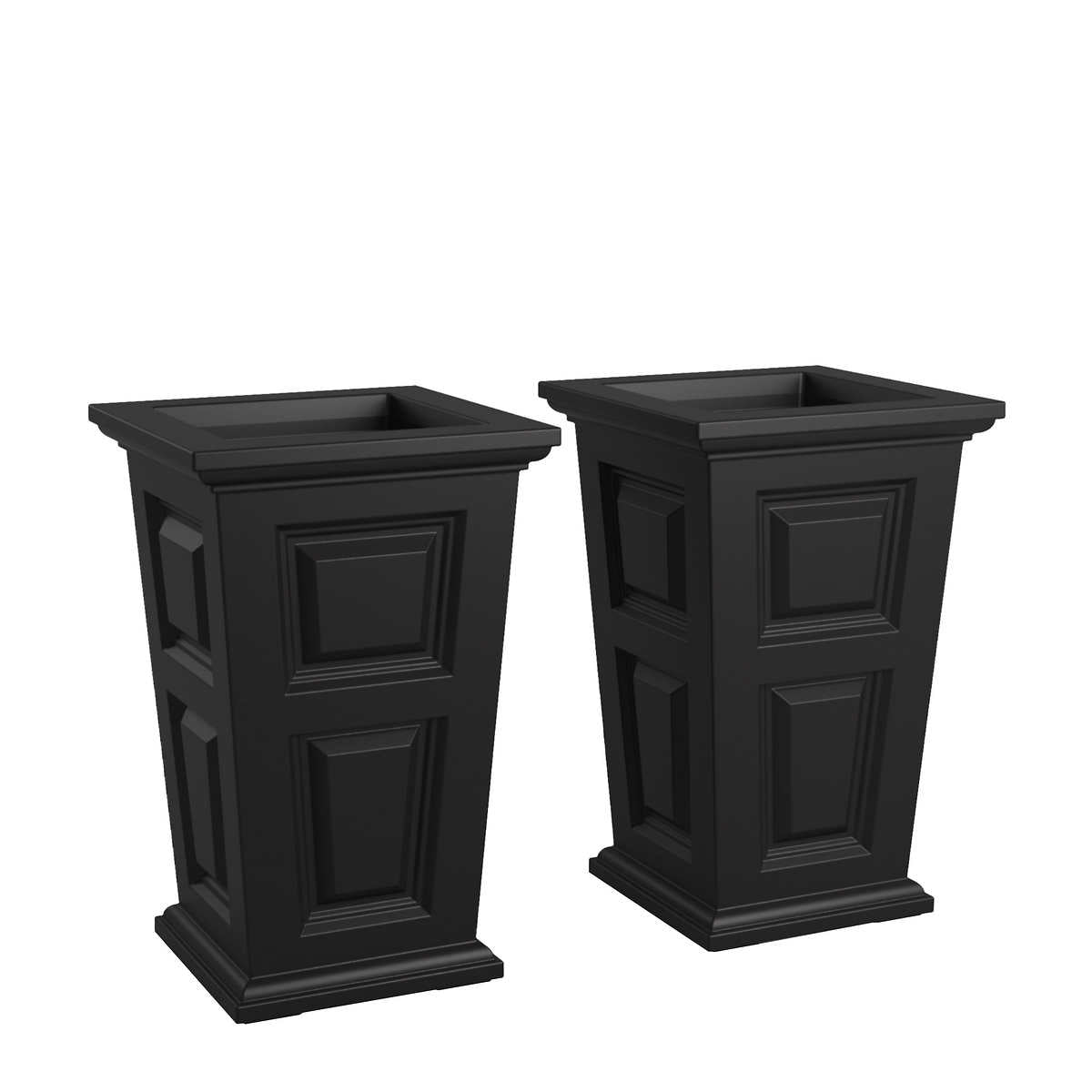 Wyndham 24 in. Tall Planter, 2-pack