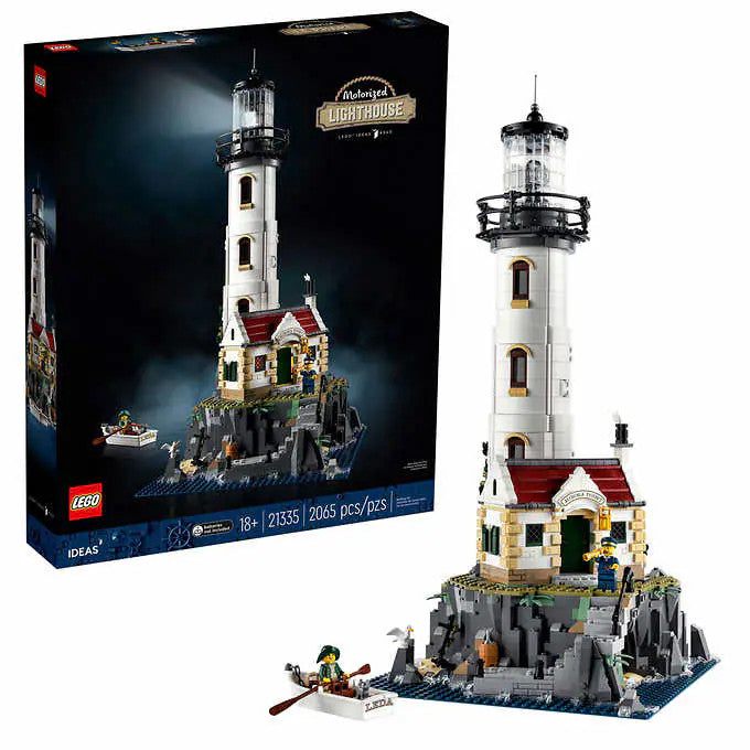 LEGO Ideas Motorized Lighthouse with Bonus LEGO Architecture London