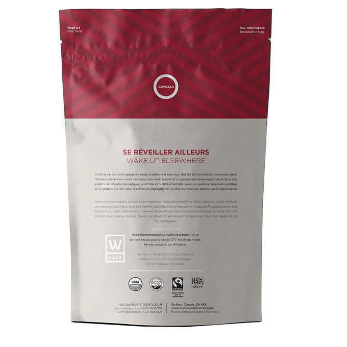Ethical bean coffee Sweet Espresso Medium Dark Roast Whole Bean Coffee, 2 × 907 g