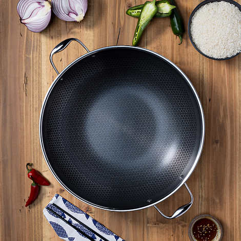 35.6 cm (14 in.) Wok with Lid