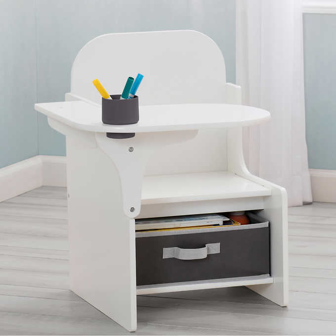 Delta Children MySize Chair Desk With Storage Bin