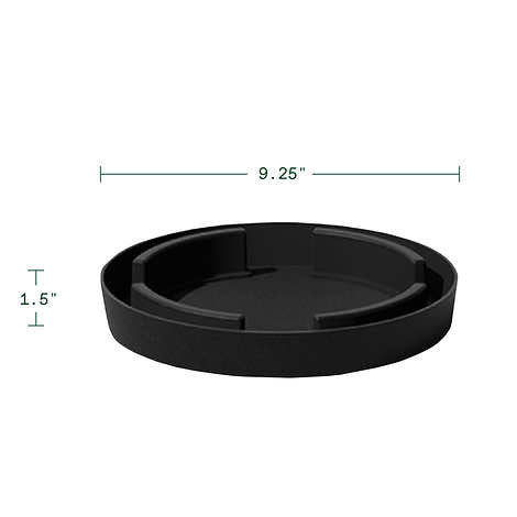 Veradek 28 in. Round Planter, 2 Pack