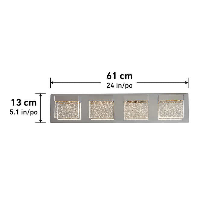 Artika Bubble Cube Vanity Light